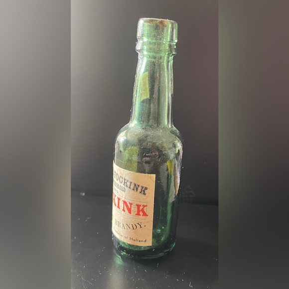 Vintage Wyand Fockink Empty Bottle- Apricot Brandy- From Holland No - Picture 2 of 9